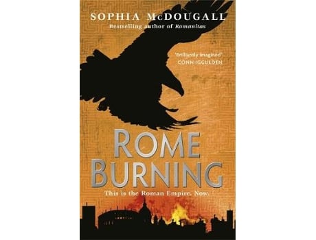 Livro rome burning de sophia mcdougall (inglês)