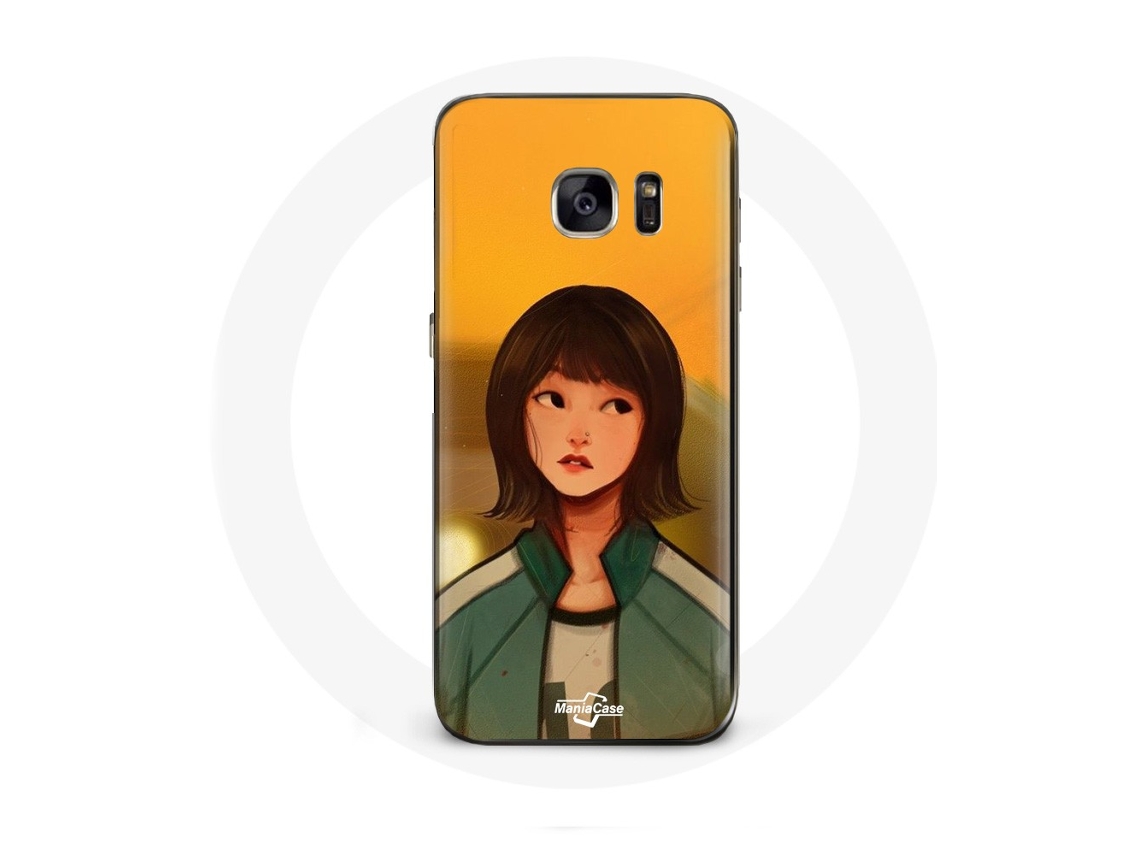 Capa para Samsung galaxy S6 Squid Game Ji Yeong número 240