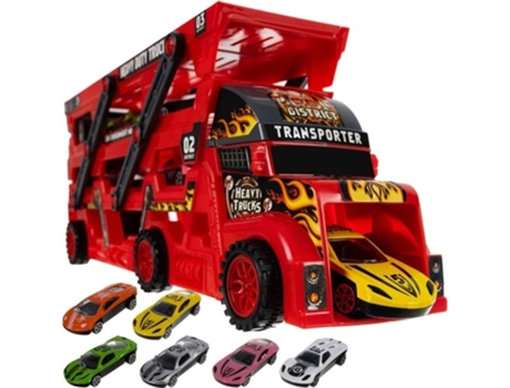 Conjunto de camião TIR com 6 carros 22515 KRUZZEL