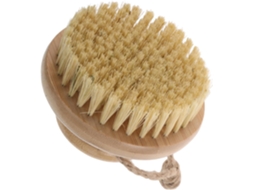 Escova Corporal Ultechnovo De Bambu E Sisal Naturais, Esfoliante E Antiderrapante Para As Mãos, Ideal Para Esfoliação