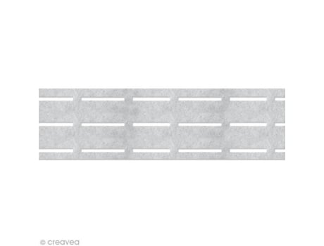 Perfobande Cintura 7 Cm Branco Ao Metro Vlieseline (sob Medida)
