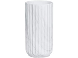 Vasos De Cerámica De Mármol Blanco 7 Pulgadas Para Decoración Hogar Y Centros De Mesa Regalo