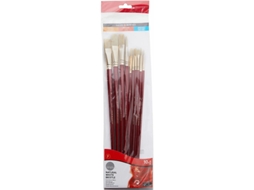 Conjunto de pincéis de tinta a óleo 10 peças