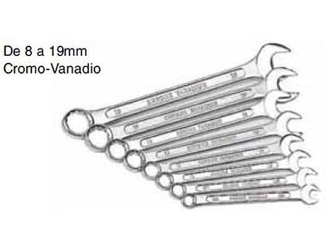 Conjunto de Chaves combinadas SALVADOR ESCOBA (8 Peças - 8 A 19mm)