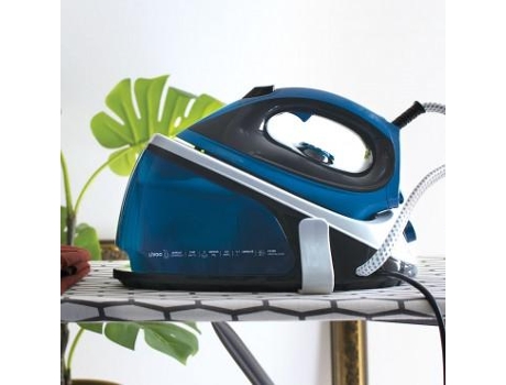 Livoo Dom405 Estação de Engomar a Vapor 2100 W 1.1 L Base de Cerâmica Preto