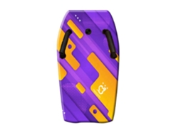 Prancha De Bodyboard - Marbueno - Desenhos Variados - 68 X 43 X 4 Cm - Plástico Resistente - Alças Curtas