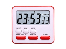 Temporizador De Cozinha Digital Para Chef Com Tela Lcd Grande E Suporte Magnético Perfeito Slowmoose