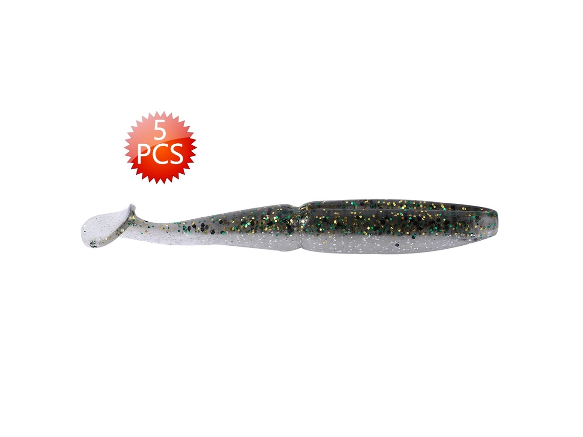 Isca Artificial Soft Bait Heng Jia 10.5cm 5pcs
