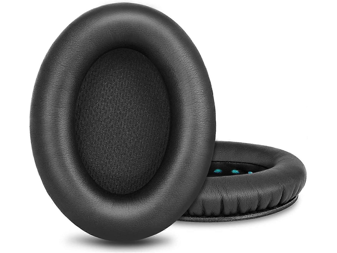 Kit Travesseiro Para Fone De Ouvido Bose Quietcomfort 2 / Qc2 Qc15, Preto