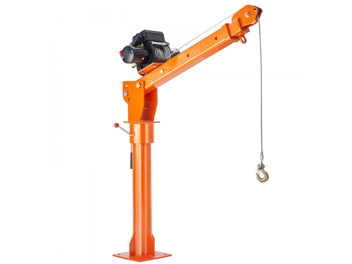 Guindaste Pickup, Grua E Guincho Articulado 998kg Com Rotação 360° Tekmaquinas