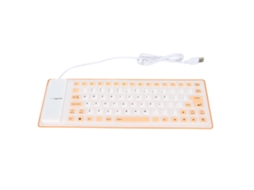 Teclado de Silicone LAXISCREED Selado Leve Portátil