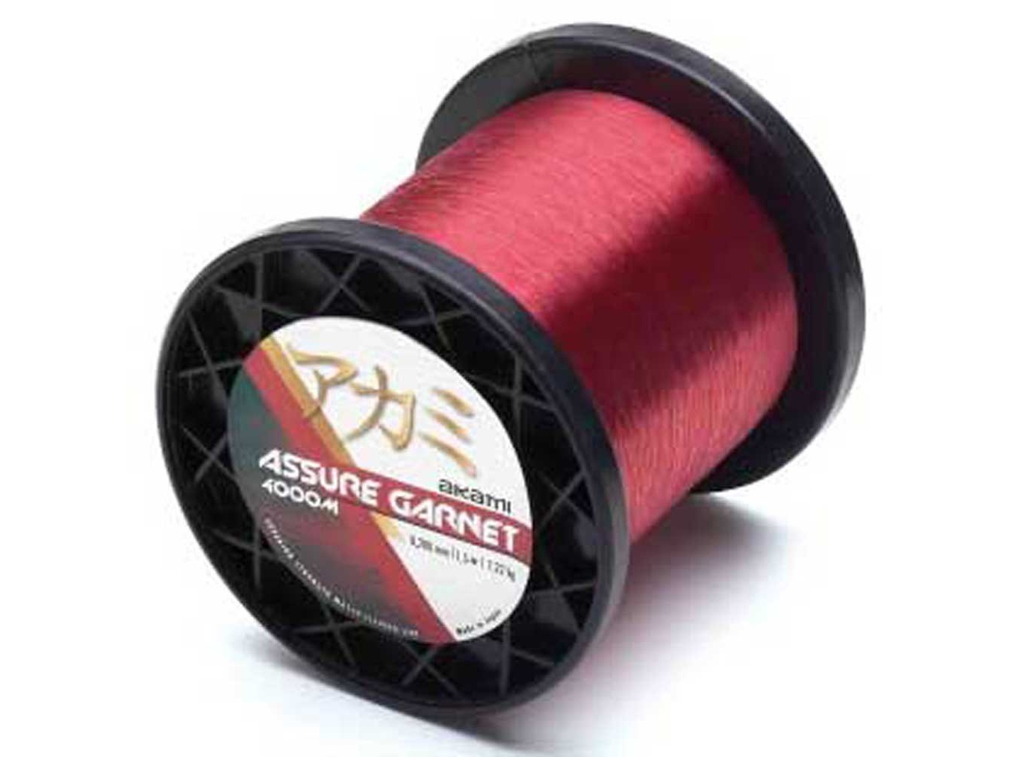Monofilamento Assure Garnet 4000 M Preto 0.200 Mmakami