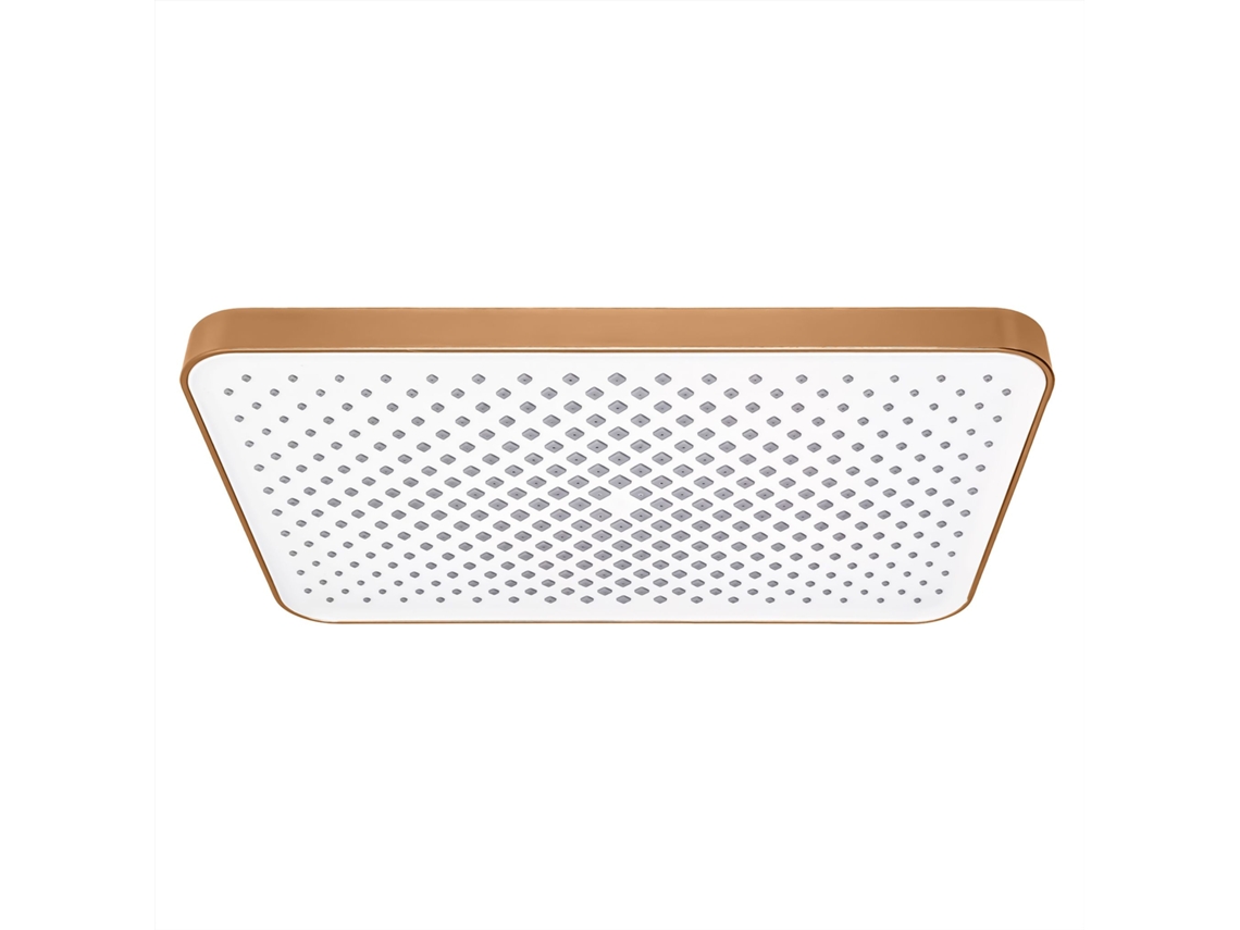 Chuveiro Retangular Rea Js-032 Cobre Escovado