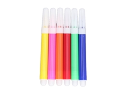 Conjunto De Plumas Acrílicas À Base De Água Com 6 Unidades