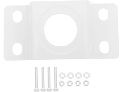 Suporte Reforçado para Postes de Iluminação Solar, Kit de Braço para Instalação Externa com Placa de Montagem. SFUSHOS