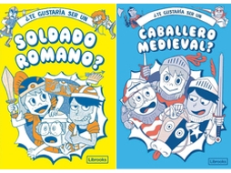 Livro ¿Te Gustaria Ser Un Soldado Romano O Un Caballero Medieval? de Akiyama e Takayo