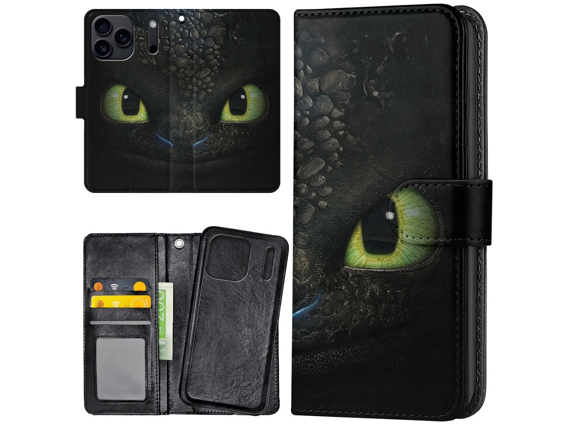 Capa Carteira Para Iphone 17 Pro / Capa Toothless