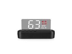 Carro Head-up Display Projetor Digital Veículo Velocímetro Gps Sistema Duplo Tela De Exibição Preto*