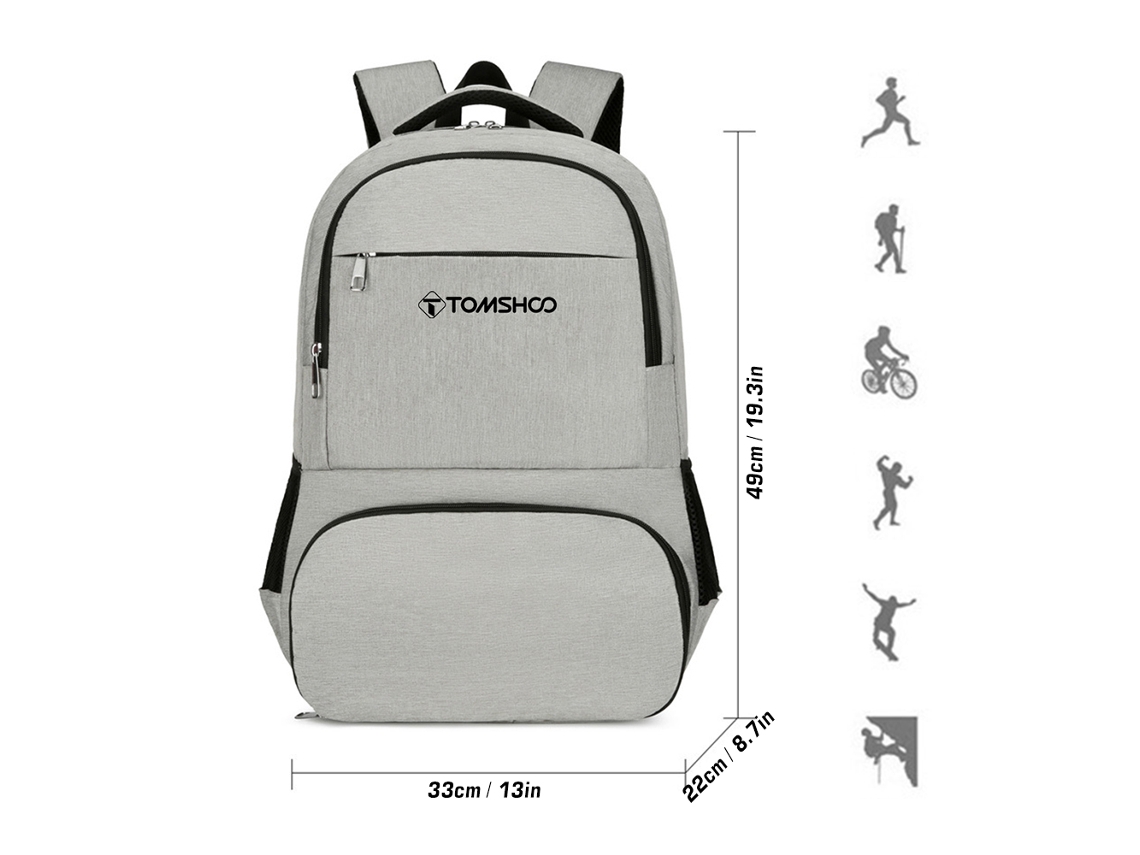 Mochila Térmica com Porta USB S/MARCA