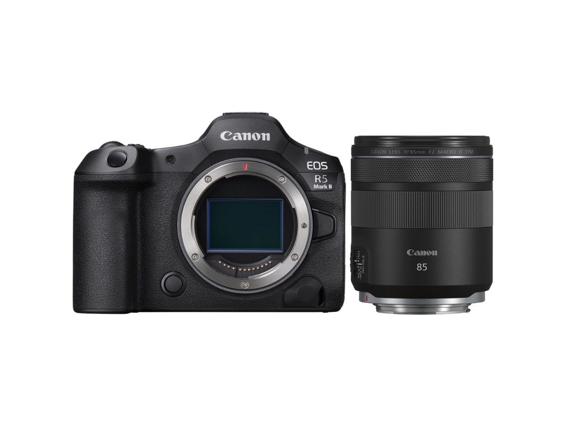 Eos R5 Mark Ii + Rf 85mm F/2 Macro Is Stm + Ebook “20 Dicas para Fotos Que Impressionam” CANON