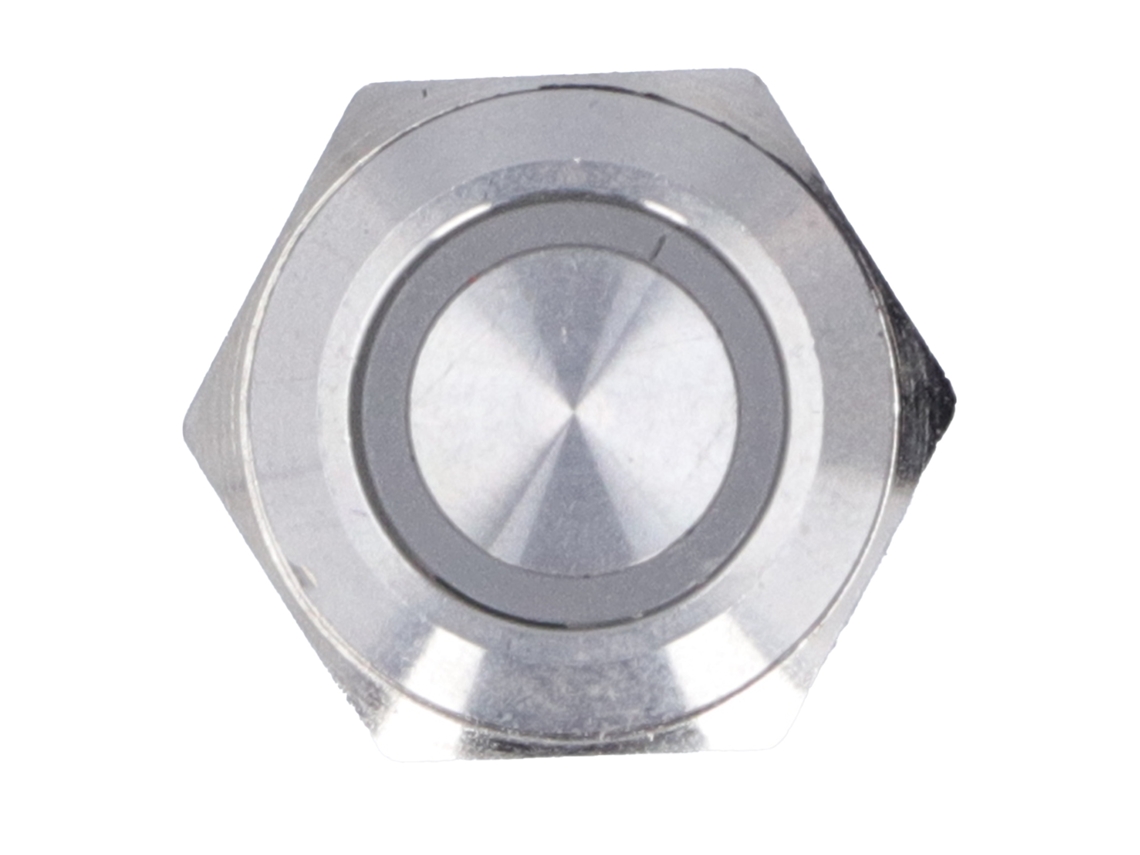 Interruptor Push button Momentâneo Metal Impermeável