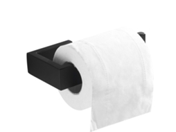 Porta Papel Higiênico De Aço Inox 304 Para Cozinha E Banheiro Suporte De Rolo De Papel De Parede Sem Tampa,acabamento Preto Fosso Btforus