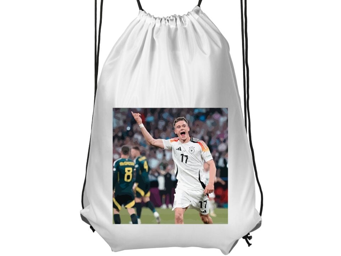 Mochila de Ginástica Infantil Branca BRILVIBERA