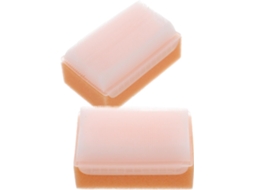 Escova De Massagem Sensorial Mobestech 2 Peças Para Esfoliação Corporal, Escova Para Crosta Láctea E Ferramentas De