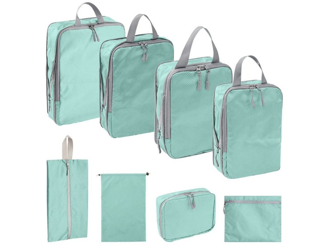 Cubos De Embalagem Compressíveis Bolsa De Armazenamento À Prova Dágua Lake Blue Aquaforge
