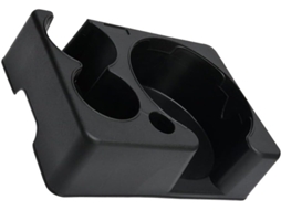 Porta-copos Compacto De Plástico Preto Para Carro