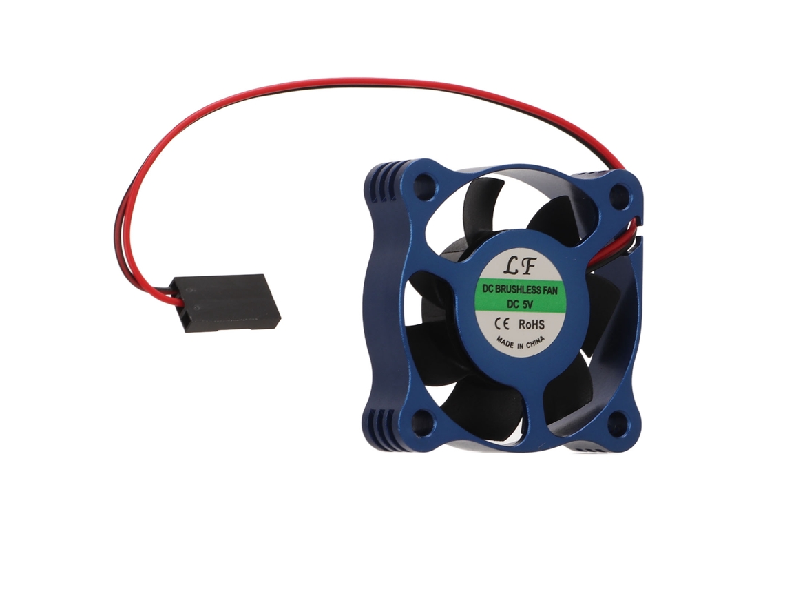 Ventoinha Resfriamento Motor Esc Carro Rc Azul Escuro