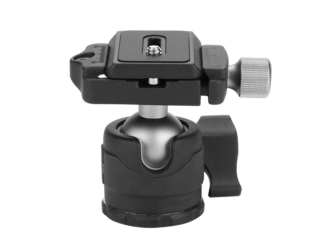 Veledge Aluminum Alloy 360° Swivel Mini Ball Head 5kg Load Mount For Dslr Camera Tripod LAXISCREED
