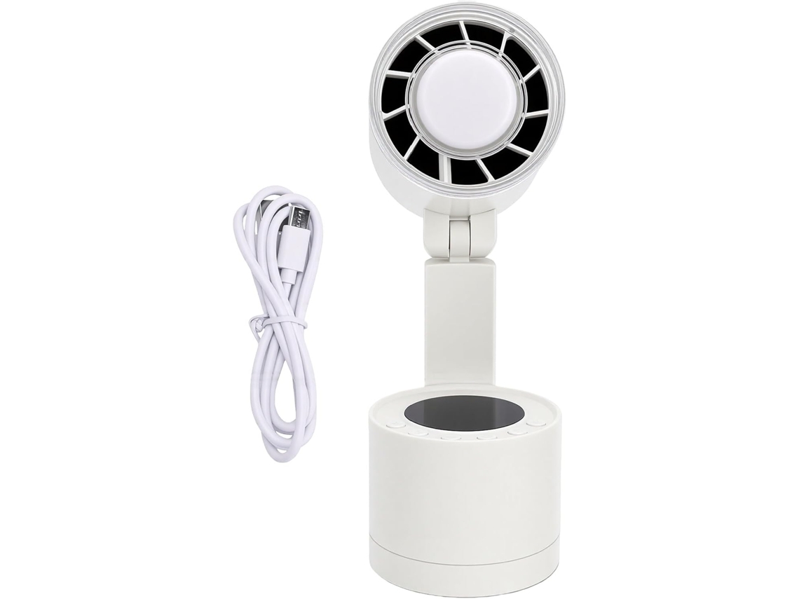 Ventilador De Mesa Portátil Usb Com Função Névoa, Controle Remoto,