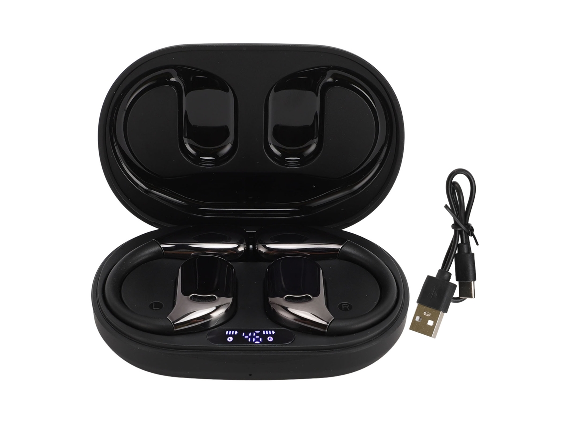 Fones de Ouvido Tradutor Bluetooth 5.49 com 144 idiomas para dispositivos Android preto | S/MARCA