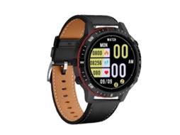 Smartwatch S60max, Tela De 1,62 Polegadas, Monitoramento De Saúde 24 Horas, Bateria De Longa Duração, Design À Prova Dágua Preto PAPRIKA