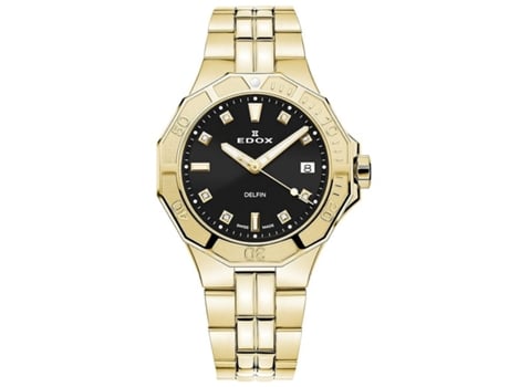Relógio Edox Swiss® Delfin The Original Diver Lady 53020 37jm Nid