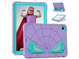 Capa para Samsung Galaxy Tab A11 de 11 polegadas com suporte resistente a impactos DIGITALLAB Verde Menta