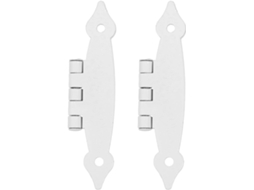 Dobradiças Antigas Em Forma De Borboleta, Dobradiças Decorativas De Ferro 3, 5 Polegadas 8, 9cm, 2 Peças
