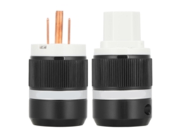 Conector de Alimentação Monosaudio M130 F130, Cobre Puro, 2 Peças CHABERLU