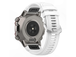 Pulseira De Silicone Macio De 22 Mm Com Sistema De Liberação Rápida Para Relógios Inteligentes Esportivos.
