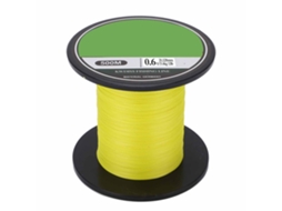 Linha de Pesca 8 Fios 500m Pe Amarela Ultra Forte