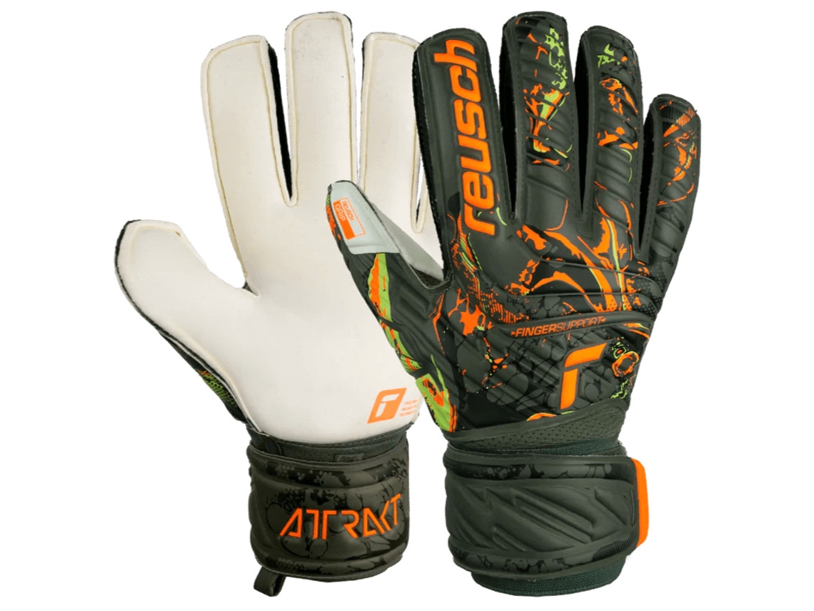 Luvas de guarda-redes Reusch Attrakt Grip Finger Support