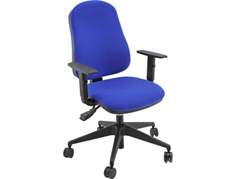Cadeira Operativa  Sincro Simpel Braços reguláveis (Azul - Forrado)