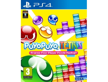 Jogo PS4 Puyo Puyo Tetris