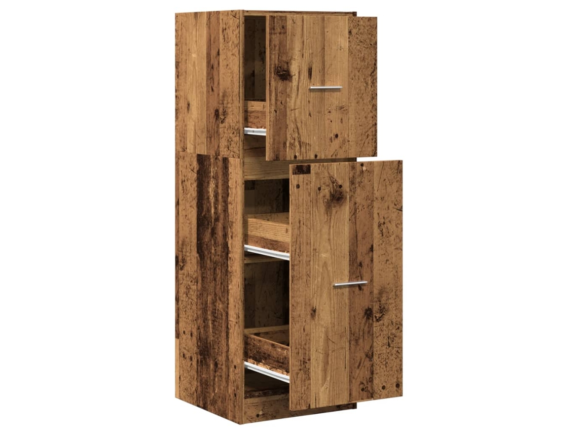Boticário Armário Derivados de Madeira Velha MAISON EXCLUSIVE (40x41x118 cm)