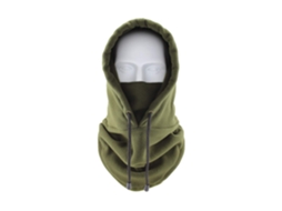 Máscara Facial De Inverno - Máscara - Máscara De Ski - Gorro Quente - Unissexo - Polar - Verde Militar