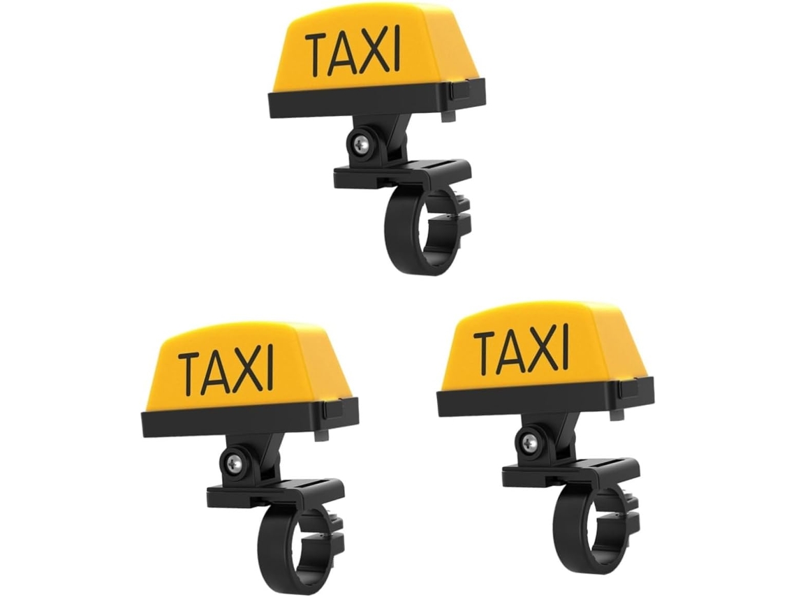 Conjunto De 3 Luzes Advertência À Prova D Água Ounona Para Sinalização Usb Com Design Táxi, Acessório De Modificação