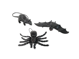 6 Peças de Brinquedo de Plástico para Decorações de Halloween ALLINLESS