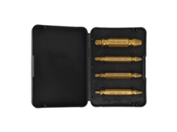 Extractor De Porcas Rotas De Duas Pontas, Ferramenta De Extração De Parafusos, Brocas Easy Out (ouro) 4 Peças