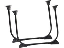 Shineofi 2 Peças Pés De Mesa Metal Reforçados Para Suporte Móveis, Ideais Para Projetos De Bricolagem, Perfeitos Para